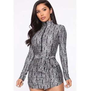 New! Fashion Nova Let me stay mini dress